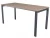 Стол офисный NT 160x70 вяз натуральный/антрацит Стол офисный NT 160x70 вяз натуральный/антрацит