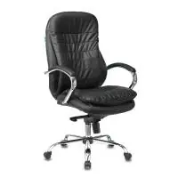 Кресло Бюрократ T-9950 (кожа черная)